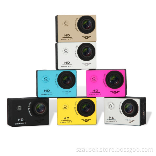 Cheapest full HD sport camera 1080p wifi action camera with underwater 30m can remote control go-pro wifi camera